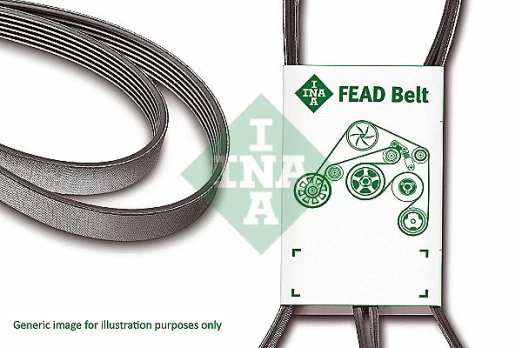 V formos rumbuoti diržai INA FB 5PK775