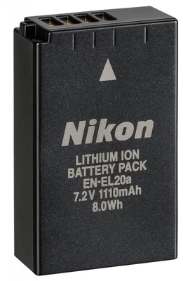 Akumuliatorius Nikon EN-EL20a, Li-ion, 1110 mAh