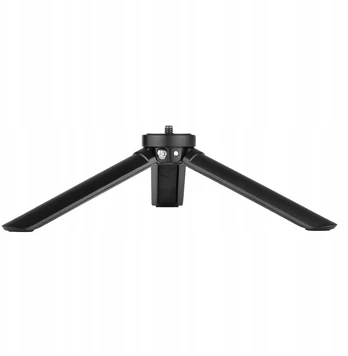 Mini metalinis trikojis stovelis stalui su 1/4 colio sriegiu