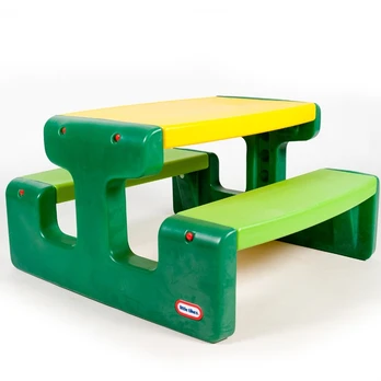 Sodo žaislas Little Tikes Picnic Table, žalia