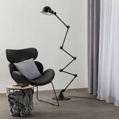 "Jieldé Loft" D9406 Grindų lempa 6x40 cm, juoda