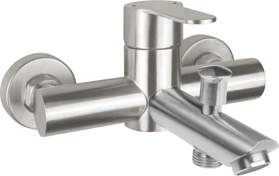 Wall-mounted bathtub faucet