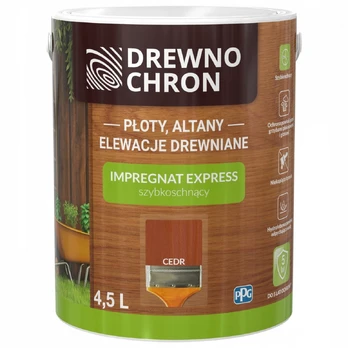 Drewnochron IMPREGNAT Express | 4,5 ltr, kedras