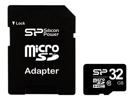 SILICON POWER 32GB, MICRO SDHC,