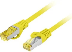 Patch cord | RJ45 plug,both sides | S/FTP | 6a | stranded | Cu | LSZH kaina