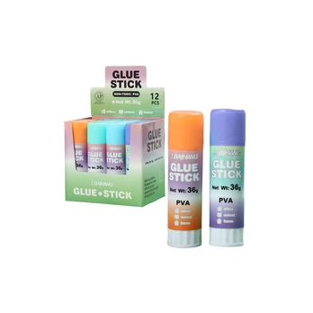 Lean Glue Stick School Office Pastel 36g