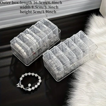 Papuošalų dėžutė, 1 medium + 6 small boxes