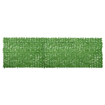 Balkono pertvara, 600x150cm, su žaliais lapais