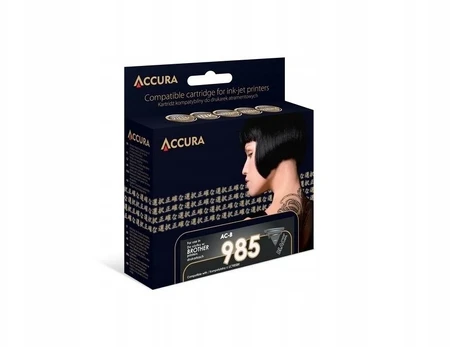 Accura ink Brother (LC985BK) zamiennik XL
