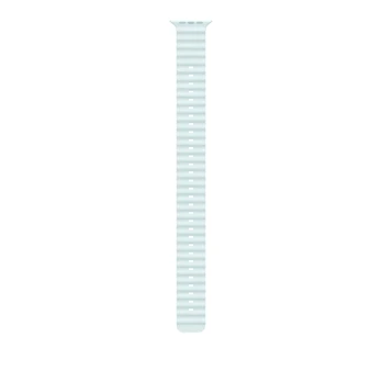 Apyrankė Apple Watch 49mm Ice Blue Ocean Band Extension - Natural Titanium Finish