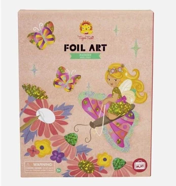 Tiger Tribe Rankdarbis su folija "Fėjos"