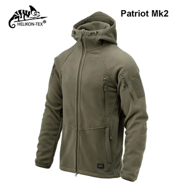 Džemperis Helikon Patriot Mk2 Hybrid Fleece Olive Green L