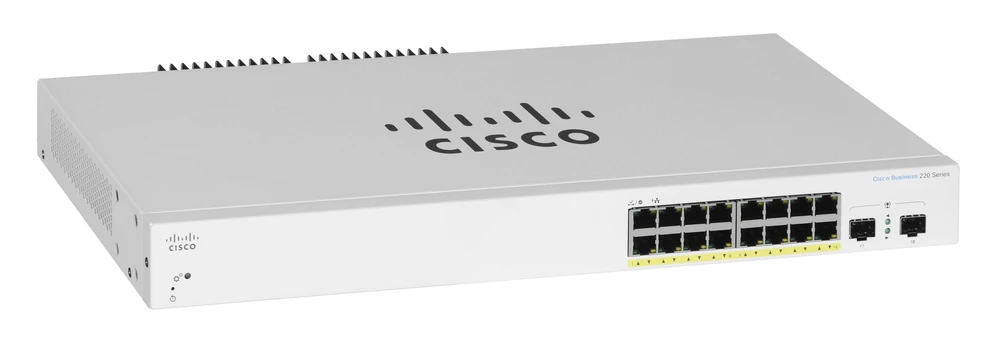 Komutatorius (Switch) Cisco CBS220-16P-2G-EU