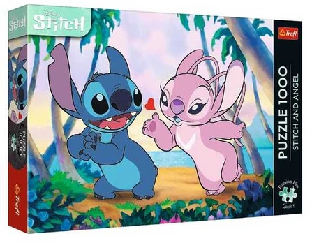 Trefl Dėlionė 1000 PremPlus Stitch_Angel 12079