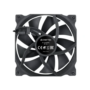 CHIEFTEC ventilátor ZF-1225PWM, 120mm, PWM, juoda