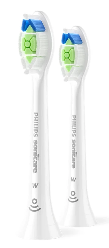 Dantų šepetėlių antgaliai Philips Sonicare Optimal White, 2 vnt., balti