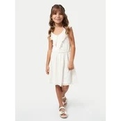 Mayoral Vasarinė suknelė 6960 Balta Regular Fit
