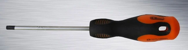 Torx T5 75mm atsuktuvas, Cr-mo plienas kaina