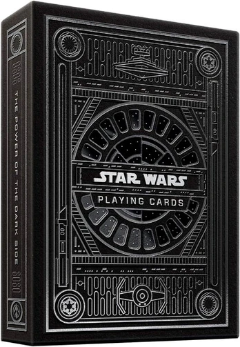 Theory11 žaidimo kortos Star Wars Silver Edition Dark Side