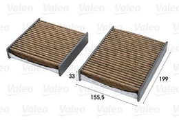Salono filtras VALEO VAL701007