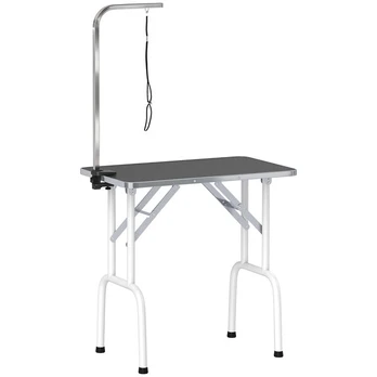 Kirpimo stalas 81x48.5x80 cm juodas, plieninis, sulankstomas