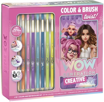 Wow Generation colors and watercolors set