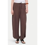 ONLY Medžiaginės kelnės Siesta 15373197 Ruda Regular Fit
