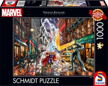 Schmidt Spiele Schmidt - Thomas Kinkade: Marvel - Thor (1000 pieces)