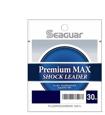 Fluorokarboninis valas Seaguar Premium Max Shock Leader
