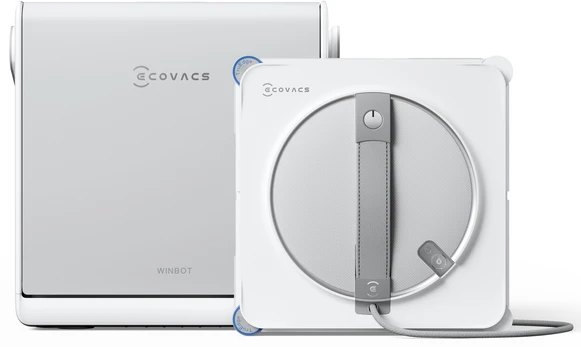 Ecovacs Winbot W2S OMNI balta ir-sidabrinė