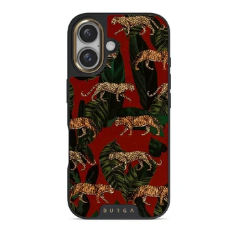 Morning Commute - Designer iPhone 16 Case, Elite Dark (MagSafe) / Gold