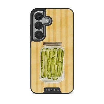 Pickled - Samsung Galaxy S25 Plus Case, Elite Dark (Magnetic) / Silver