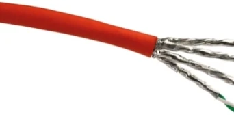 Schwaiger Cat 7 Patchkabel 10 GBit/s 25m Oranžinis
