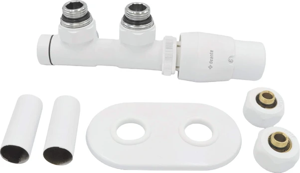 Thermostatic valve for bathroom radiator - right