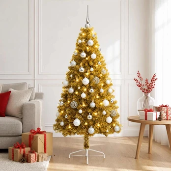 Dirbtinė kalėdinė eglutė su rutuliuku 150 cm 150 LED