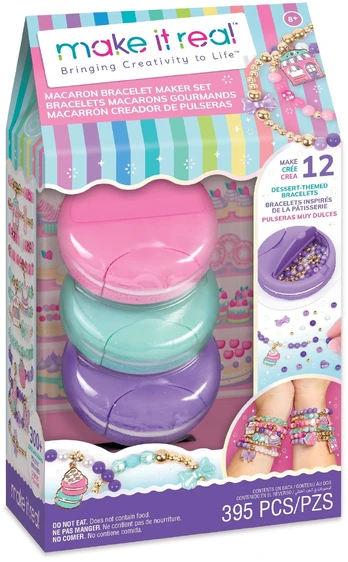 MAKE IT REAL DIY apyrankių rinkinys „Macaron“