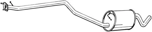 Vidurinis duslintuvas BOSAL 290-089