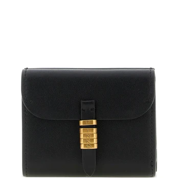 Piniginė moterims, Juoda, Saddle wallet vitello morbido