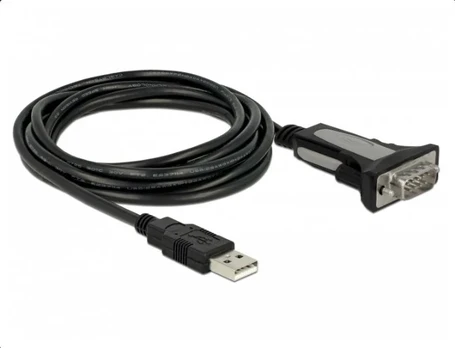 Delock Adapterkabel USB Typ-A Stecker > 1 x Seriell RS-232 DB9 Stecker 3 m