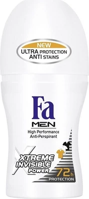 Rutulinis dezodorantas antiperspirantas Fa Men Xtreme Invisible Power 50 ml