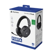 TRUST GXT498W Forta Headset - Black kaina