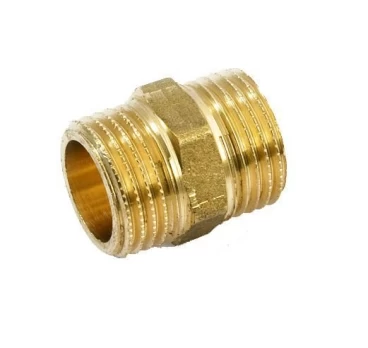 Žalvarinis nipelis GENERAL FITTINGS, 3/8"