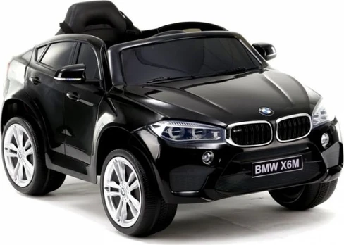 Akumuliatorinė mašina LEAN Toys BMW X6, juoda