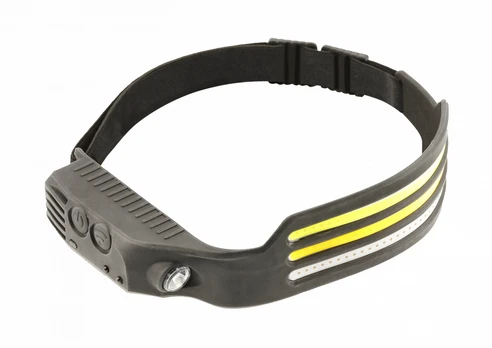 Hogert Technik HOGERT LATARKA CZOŁOWA COB SMD USB 10 FUNKCJI