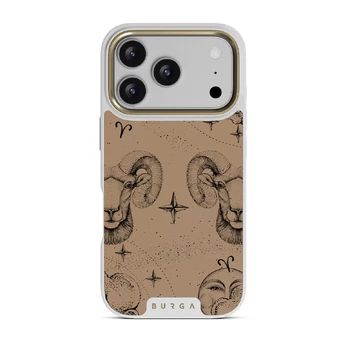 Aries - iPhone 17 Pro Case, Elite Light (MagSafe) / Gold / Beige