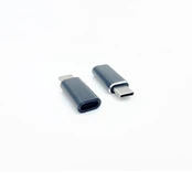 TelForceone Maxlife Lightning į USB-C adapteris kaina