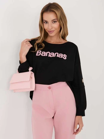 Rue Paris Bluza-RV-BL-A1221.13-juoda