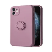 iLike Apple iPhone 13 silikoninis žiedas violetinis