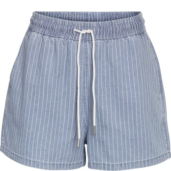 Šortai moterims, Mėlyna, Katri elastic stripe short