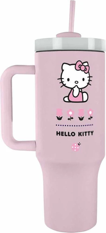 Pyramid Quart Cup - Hello Kitty -jättimuki